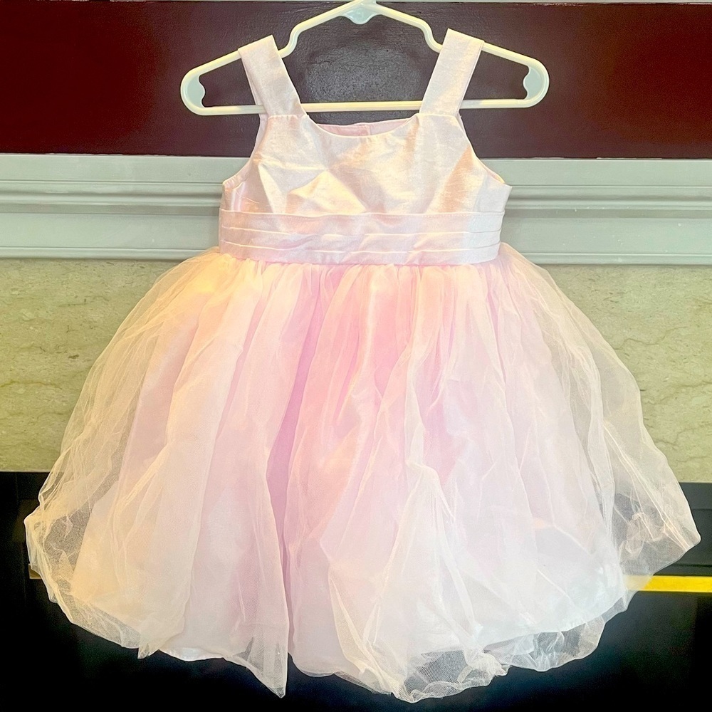 ♥️Cherokee pale pink full tulle dress
